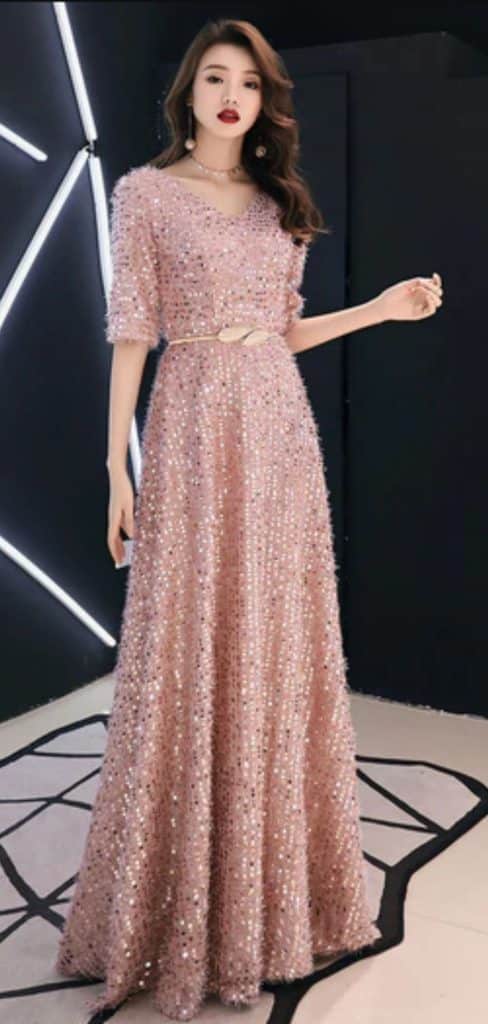 Classis sequin ball gowns