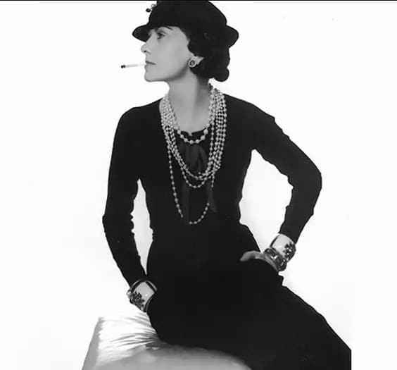 Coco Chanel and the little black dress 