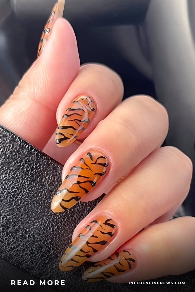 Animal Print Nails Go Wild