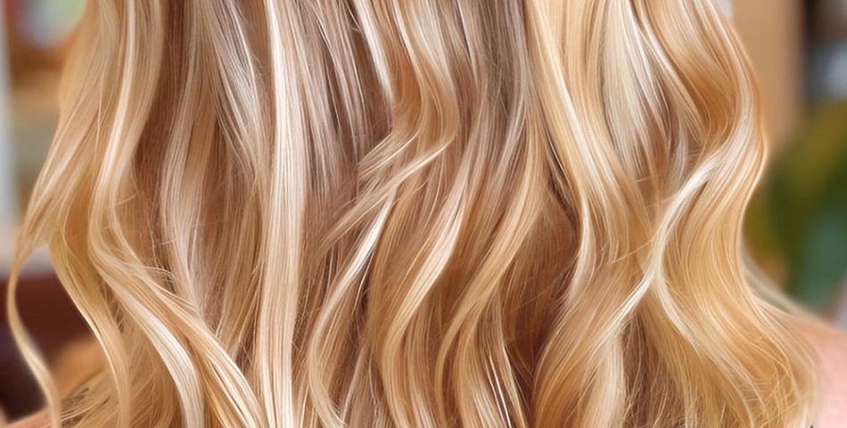 Blonde touched by Caramel