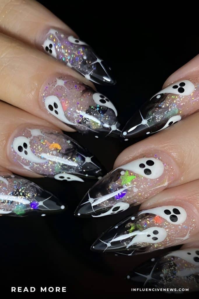 Glittered Skulls
