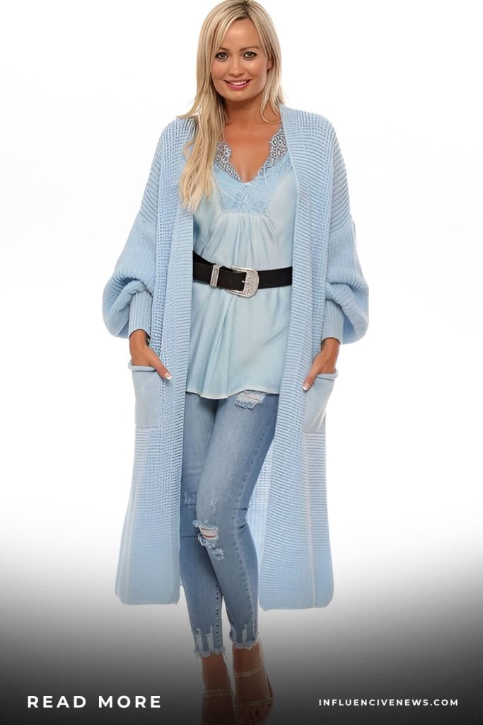 Oversized Cardigan and Skinny Jeans