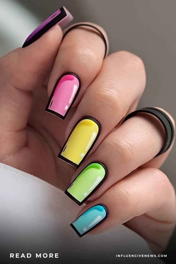 Pop Art Nails Comic Book Cool