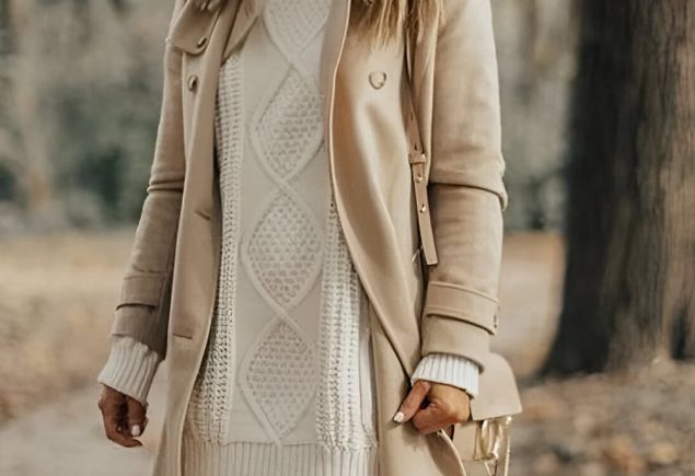 Sweater Dress & Knee High Boots