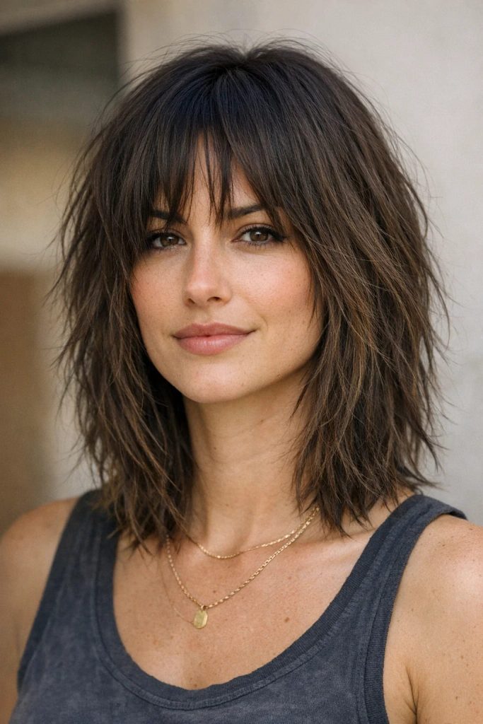 Choppy Midi Cut