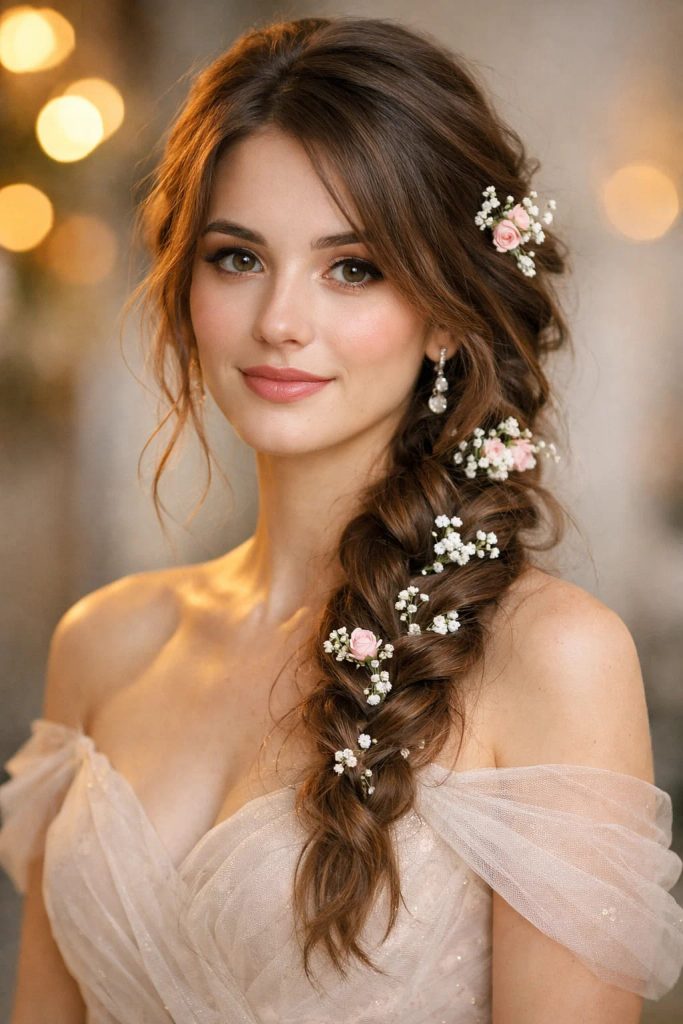 The Loose Side Braid — braided hairstyles