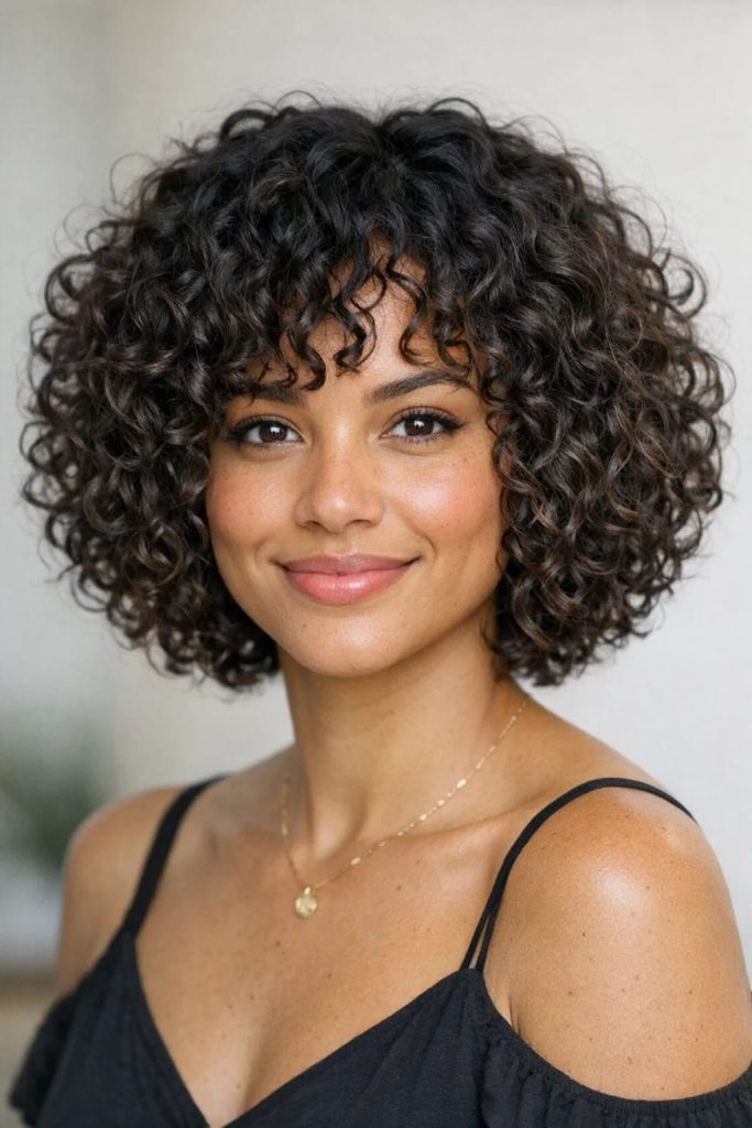 Natural Curl Bob