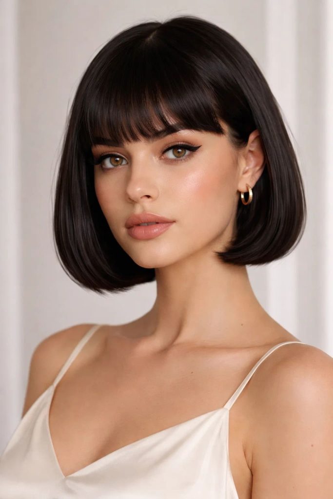 The Classic Blunt Bob