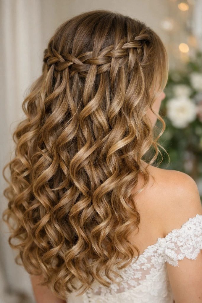 The Waterfall Braid — braided hairstyles