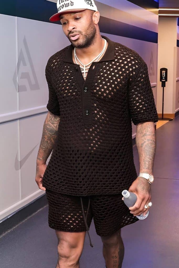 Layer Light with Mesh and Crochet