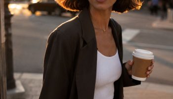 low maintenance bob haircut that air-dries perfectly