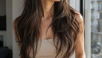 The Classic Long Wolf — wolf cut for long hair