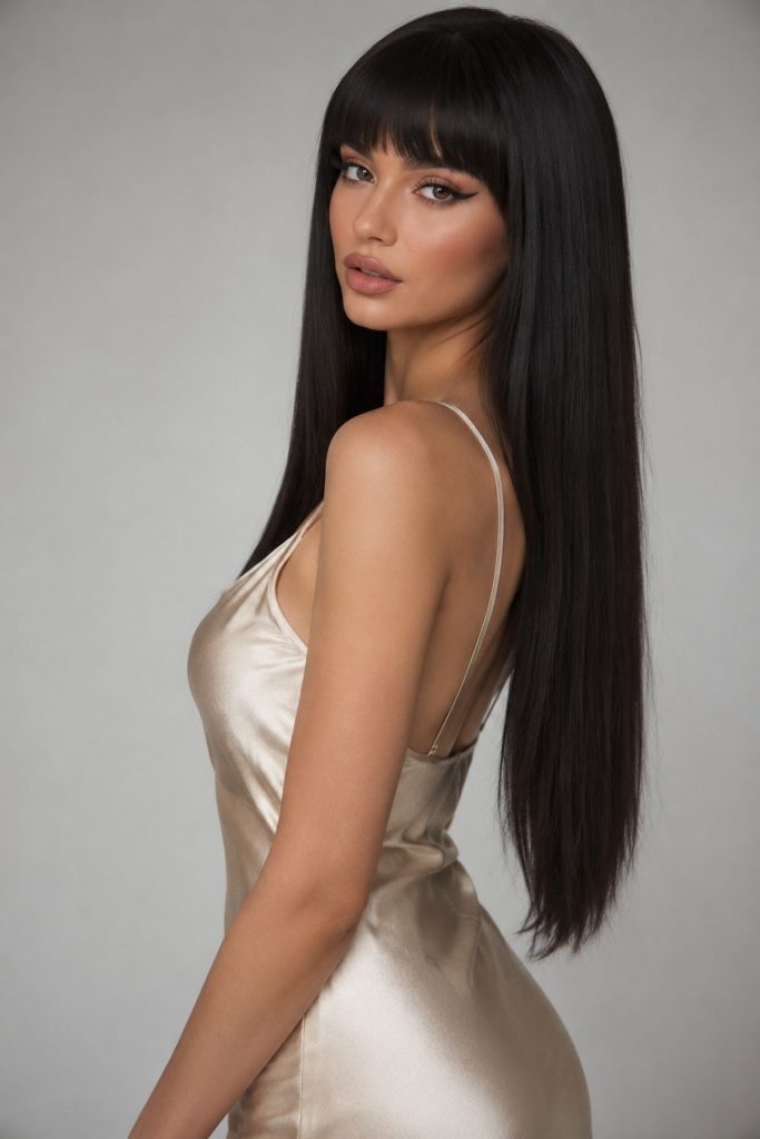 Debulked Long Layers — low maintenance haircut for thick hair