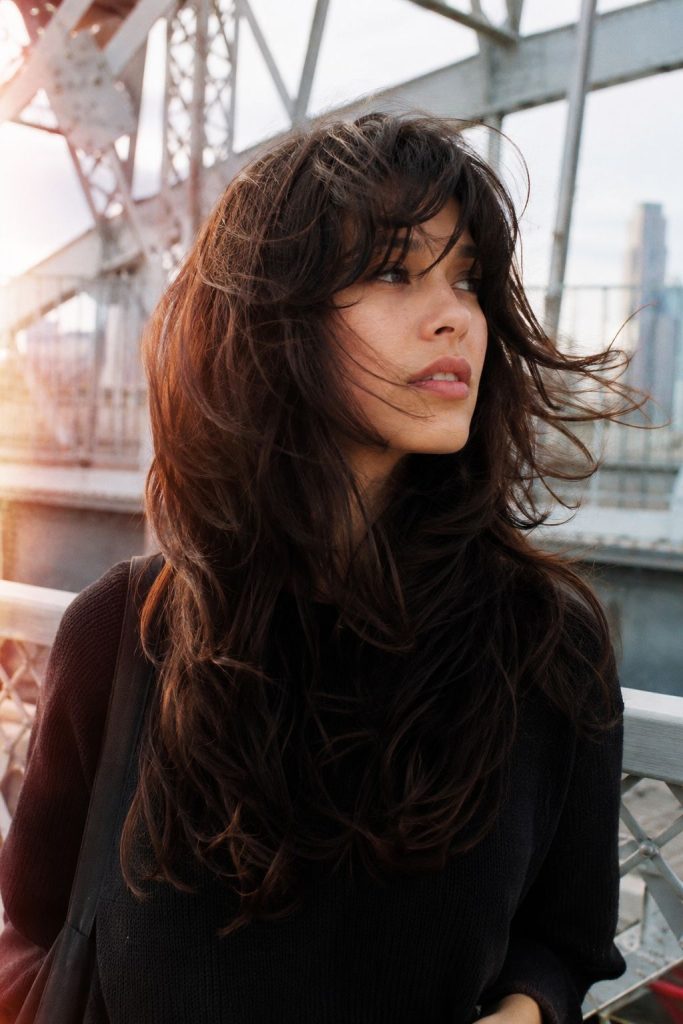 06 airy soft wolf thick hair