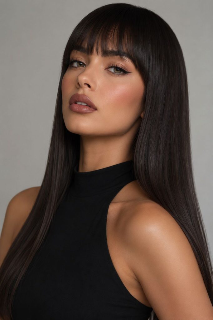 Face-Framing Layers Only — low maintenance haircut for thick hair