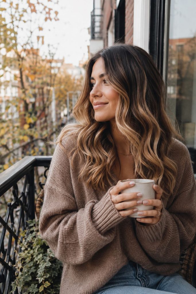 11 butterscotch balayage