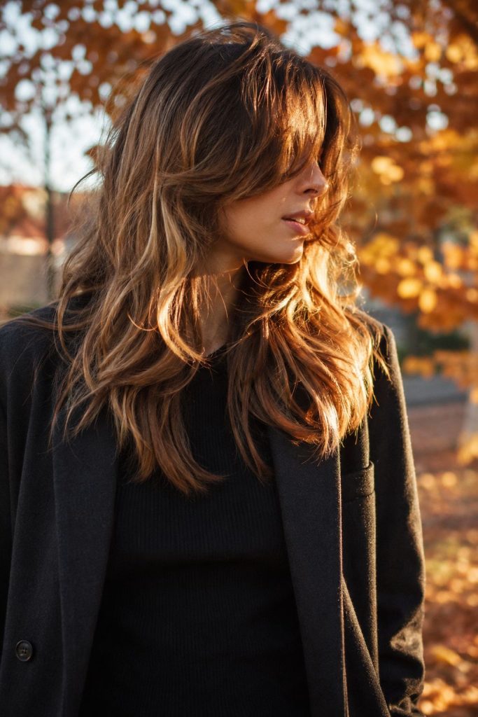 15 soft wolf balayage