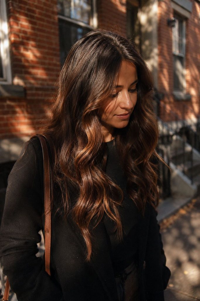 R09 mahogany copper balayage